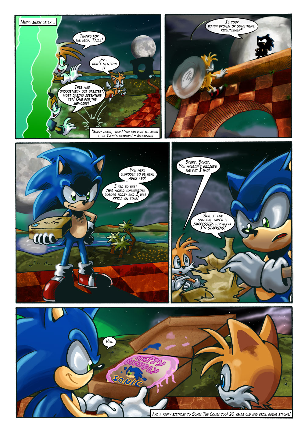 download sonic comix