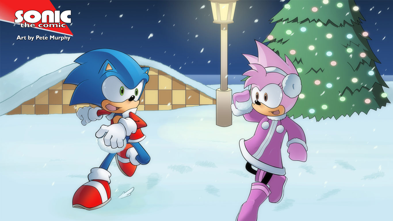 Sonic the Comic Christmas 2012