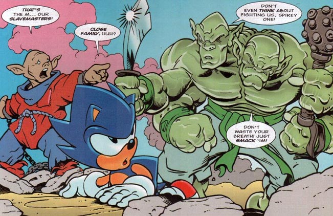 What do you think of the Fleetway Sonic the Comic? : r