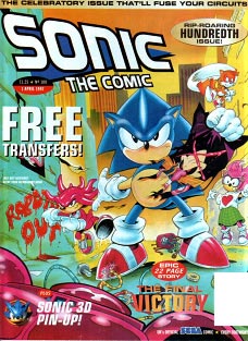 Sonic HQ: Project Sonic - The Comic Scans Page