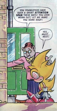 Archie Supersonic vs Hyperknuckles - Classic Sonic Specials - Read Comic  Online