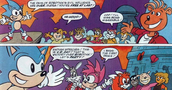 Sonic the Comic Online: The Battle for Drak (alt) - By